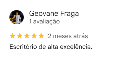 Avaliação real no Google Meu Negócio - Grupo Conceito Fiscal